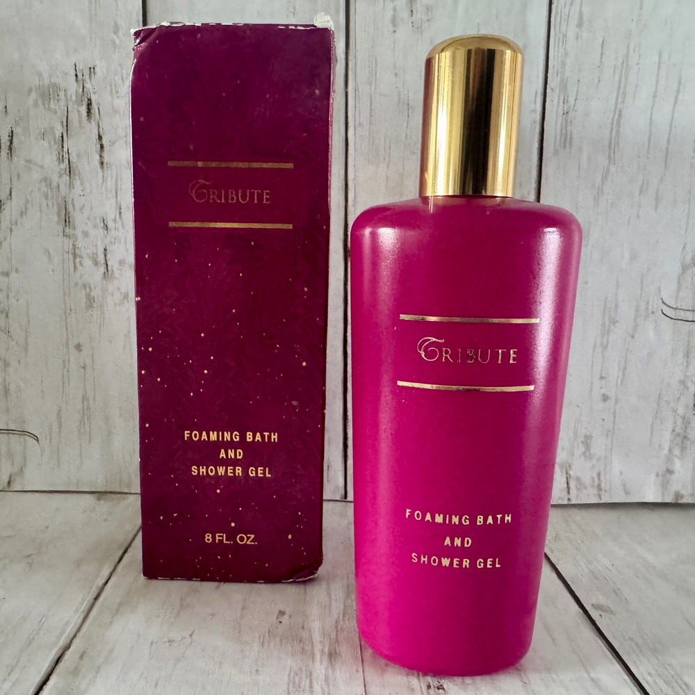 NIB Mary Kay Tribute Foaming Bath and Shower Gel 8 fl oz Vintage Discontinued